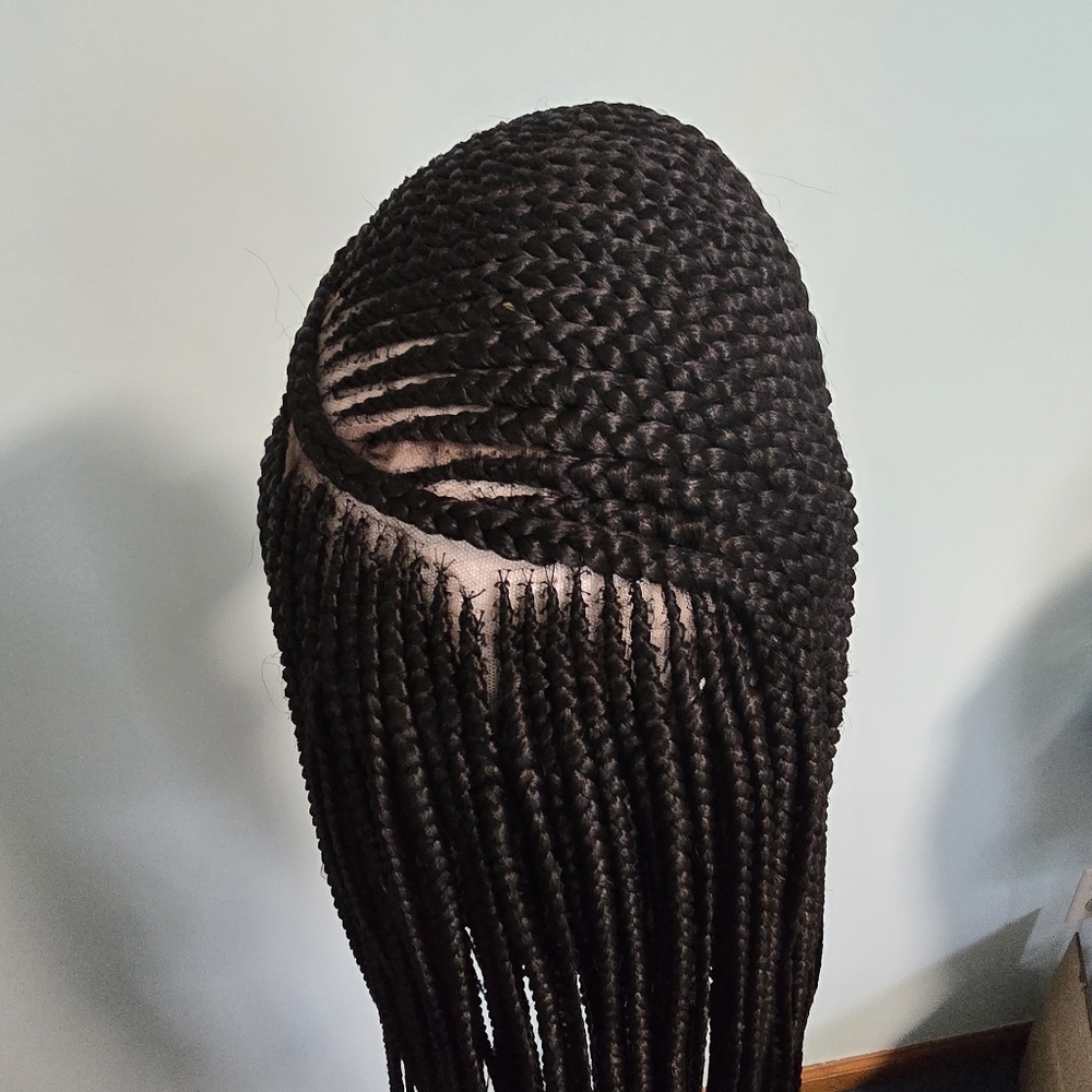 Full Lace Cornrow Box Braid Wig - New - Picture 8 of 16